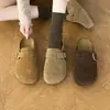 Sandálias Birkenstock femininas estilo retrô coreano, inspiradas na floresta, com acabamento fosco, 2026, solado grosso, confortáveis para longos períodos em pé, adequadas para o trajeto e projetadas para calçar facilmente.