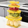 Contenedor de Almacenamiento de Alimentos con Cesta Drenadora y Dial de Fecha, Varios Tamaños, 1031-1035