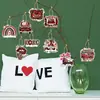 Amazon Boda Día de San Valentín Decoración de Fiesta Etiqueta Colgante Día de San Valentín Decoración de Caja de Regalo Festiva