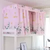 [Corda Grátis e Argola de Pendurar Grátis] Cortina para Cama de Solteiro Blackout Cortina para Beliche Superior Cortina para Beliche Inferior Cortina para Cama de Estudante Dormitório