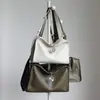 Bolso Tote Grande de Piel de Vaca de Primera Capa Suave para Viajes Diarios Bolso de Mano para Mujer Bolso de Piel Genuina para Mujer