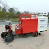 Camión Eléctrico de Limpieza y Recolección de Hojas de Zhejiang con Función de Volcado Automático Camión de Recolección de Hojas Camión de Succión de Hojas de Saneamiento Municipal