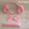 Adereços de Performance para o Dia das Crianças Headwear de Desenho Animado Tigre Rato Gato Barraca de Rua Pequeno Animal Fivela de Cabeça Headband Conjunto de Três Peças