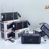 Comercio Exterior Lp-V95 Panel Solar Dual de Carga Altavoz Bluetooth Radio FM Linterna Portátil Altavoz Pequeño