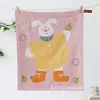Toalla de gasa de algodón puro, toalla cuadrada de gasa de cuatro capas, toalla cuadrada 100% algodón para niños de preescolar, exportación al por mayor a Corea, toalla para lavar platos