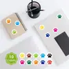 120 Pegatinas Mini Huella de Pata de Cachorro Pegatinas de Etiqueta Souvenir para Estudiantes Álbum Pegatina de Recompensa para Maestro de Jardín de Infancia Decoración
