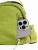 Bolso Cubo de Nylon de Estilo Nuevo, Simple y Ligero, Bolso Cruzado Casual para Exteriores Estilo Pareja, Botella de Agua, Vaso de Agua, Bolsa para Teléfono Móvil