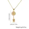 Collar Colgante de Caramelo Chapado en Cobre Nuevo y Popular Transfronterizo para Mujer Circonita Microincrustada Joyería de Moda Elegante de Alta Gama