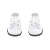 Sapatos de Pano para Bonecas 20cm Sapatos Pequenos Versáteis Brinquedo de Faz de Conta para Crianças Sapatos de Couro com Laço 5cm