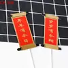 Nueva Tarjeta de Felicitación de Cumpleaños Estampado de Decoración de Pastel Bendición como Pareja del Mar de China Oriental Tarjeta de Decoración de Pastel Tarjeta