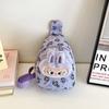 2026 Desenho Animado Bolsas Infantis Novo Estilo Meninos e Meninas Casual ao Ar Livre Porta-Moedas Bolsa Transversal Bolsa de Peito com Boneca Fofa