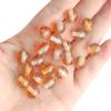 8/10/12mm Resina Glitter Fino Duas Cores Contas Redondas Feitas à Mão Acessórios para Joias DIY Miçangas para Colar Pulseira Contas Soltas