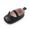 Zapatos Nuevos para Bebé y Niño Pequeño Zapatos Lindos de Dibujos Animados de Princesa para Niña de 0 a 1 Año Suela Suave Zapatos Pequeños de Cuero PU M22-11
