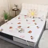 Cambiador de Pañales para Bebé Recién Nacido, Cambiador de Pañales Suave Impermeable, Cojín para el Período Menstrual de Niña con Dibujos Lindos