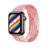 Adequado para Pulseira de Apple Watch S10/Se/6/5 Elástica Tecida de Laço Único de Nylon Apple89 Pulseira de Relógio Universal