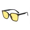 Procesamiento y Personalización de Gafas de Sol Plegables Estilo Gm Mismo Estilo Xiaohongshu Douyin Gafas de Sol Cuadradas Moda para Mujer Estilo Coreano Gafas de Protección Solar