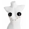 Cubretetinas Sexy Transfronterizos Europeos y Americanos Campana Productos para Adultos Erotismo Provocación Parches para Pezones Accesorios Parches para Pezones Lentejuelas Invisibles para Hombres y Mujeres