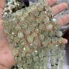 Estrella de seis puntas de 10 mm pastel redondo piedra natural cuentas sueltas semiacabadas corte duro redondo accesorios al por mayor para collar pulsera DIY