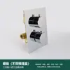 Mezclador de Baño Transfronterizo Juego de Ducha de Pared Caja Empotrada Mezclador de Tres Funciones Dos Entradas Tres Salidas