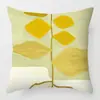Arranjo de flores pintado à mão transfronteiriço estilo Ins pintura a óleo capa de almofada decorativa almofada de apoio para encosto de sofá cama almofada de suporte atacado