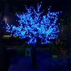 Lámpara de árbol de flor de cerezo creativa, fuente de origen, lámpara de árbol de flor de durazno LED, lámpara decorativa de árbol de flores artificiales LED para exteriores