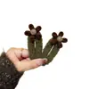 Pinza para el Pelo de Flor de Felpa para Otoño e Invierno para Mujer, Pinza Lateral Bb, Nuevo Modelo 2025, Pinza para Flequillo, Accesorio para el Cabello de Pinza de Alta Gama