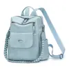 Mochila Retro Nueva 2026 para Mujer, Piel Suave, Gran Capacidad, Mochila Versátil Antirrobo, Estilo Étnico con Correa Ancha para el Hombro Bolso para Mujer