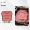 Nuevo cojín para asiento de coche perforado piel nappa cojín avanzado para asiento de coche engrosado antideslizante cojín para asiento delantero y trasero de cinco plazas