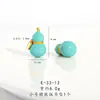 Loja de Ouro Mesmo Estilo Acessórios DIY Banhados a Ouro Colar com Pingente de Cabaça de Sete Peças para Mulheres, Corrente de Clavícula Versátil Exquisita Retro da Moda