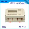 Carcasa de plástico PLC estándar SZOMK para carcasa de controlador carcasa de interruptor de encendido caja eléctrica P12