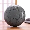 Tambor Etereo Más Vendido de 6 Pulgadas, 8 Tonos, Llave C, Tambor de Lengua de Acero, Tambor para Aliviar el Estrés, Instrumento Musical para Niños, Tambor Etereo de Acero al Carbono, Exportación