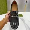 Zapatos de Piel de Lujo para Hombre Capa Superior Piel de Vaca Cuero Dividido Patrón de Cocodrilo Mocasines Horsebit Charol Vestir Casual Negocios
