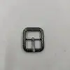 Fivela de Cinto Quadrada de Metal com Padrão Europeu e Americano DIY Fivela de Pino Japonês Popular Fivela de Cinto Flor de Grama Tang
