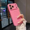 Aplicável a iPhone 18 Pro Max Capa de Celular Magnética com Padrão de Ondas Apple 17 Líquido Janela Grande Capa Protetora de Cobertura Total