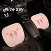 Linda Almohadilla Refrigerante de Seda de Hielo para Asiento de Coche Kirby Verano Cubierta para Asiento de Coche Invierno Cojín Universal para Coche Cuatro Estaciones