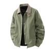 Jaqueta Nova Americana Moderna 2025 Estilo Estéreo 3D Jaqueta Casual Masculina Recorte Gola Pé de Galinha Masculina