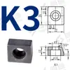 Bloque de Fijación de Riel de Guía Lineal Bloque de Presión Cuña Placa de Presión Metalurgia de Polvos Máquina Herramienta Corredera T1T2T3Y34Y5K1K2A3