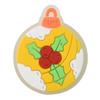 Nuevos Zuecos Navideños LED Parpadeantes de Colores Accesorios DIY Flor de Zapato de PVC Extraíble Hebilla de Zapato Accesorios Decorativos
