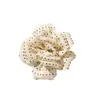 Estilo Coreano Tela Suave Sensación Perezosa Lunares Camelia Pinza de Garra DIY Accesorios para el Cabello Zapatos Sombreros Broche Ropa Accesorios de Flores
