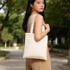 Bolsas de Lienzo Personalizadas con Impresión de Logo, Bolsas de Tote de Algodón, Hechas a Medida para Instituciones, Bolsas de Compras Ecológicas para Graduación