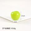 Simulação de PVC mini comida brincar fruta falsa modelo cerejas morango laranja diy casa de brincar comida acessórios de brinquedo