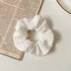 Estilo Novo de Verão 2026 Versátil Elástico de Cabelo para Mulheres, Acessório de Cabelo Grande, Faixa de Cabelo Fresca e Simples para Rabo de Cavalo, Scrunchie