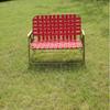 Nueva Silla Doble Roja, Estilo Campestre Americano, Adecuada para Sala de Estar y Dormitorio, Diseño de Lujo Ligero, Silla Doble para Acampar, Portátil
