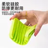 Amazon Plato para Jabón de Silicona Antideslizante Fácil de Limpiar Bandeja de Drenaje de Silicona Plato para Jabón Lateral de Fregadero de Cocina Caja de Drenaje