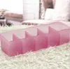 Caja organizadora de cajones y compartimentos para ropa interior y calcetines transfronteriza de 5 compartimentos, caja de plástico para clasificar y organizar del hogar, venta al por mayor de artículos para el hogar