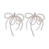 ¡súper salvaje! Hebilla de zapato de cristal con perlas de estilo coreano, lazo con cordón de perlas, accesorios para zapatos, decoración de zapatillas con flores para mujer
