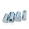 Tornillos remachables de acero al carbono plateados con zinc azul y blanco BSO-M5, agujero inferior 7.2, remache tuerca remachable de cabeza hexagonal plana para chapa metálica