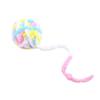 Brinquedos de gato transfronteiriços nova bola de pelúcia cor de gato polipropileno bola de gato engraçada suprimentos para gatos atacado brinquedos para animais de estimação