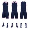 Atacado rápido uniforme de treinamento infantil uniforme de competição esportes de secagem rápida suor-absorvente uniforme de basquete masculino impresso basquete jersey terno