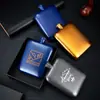 Petaca de Acero Inoxidable 304 de 6 Onzas Portátil Pequeña para Exteriores Botella de Vino Pequeña Regalo de Alta Gama Set de Vino Petaca Plana de Acero Inoxidable